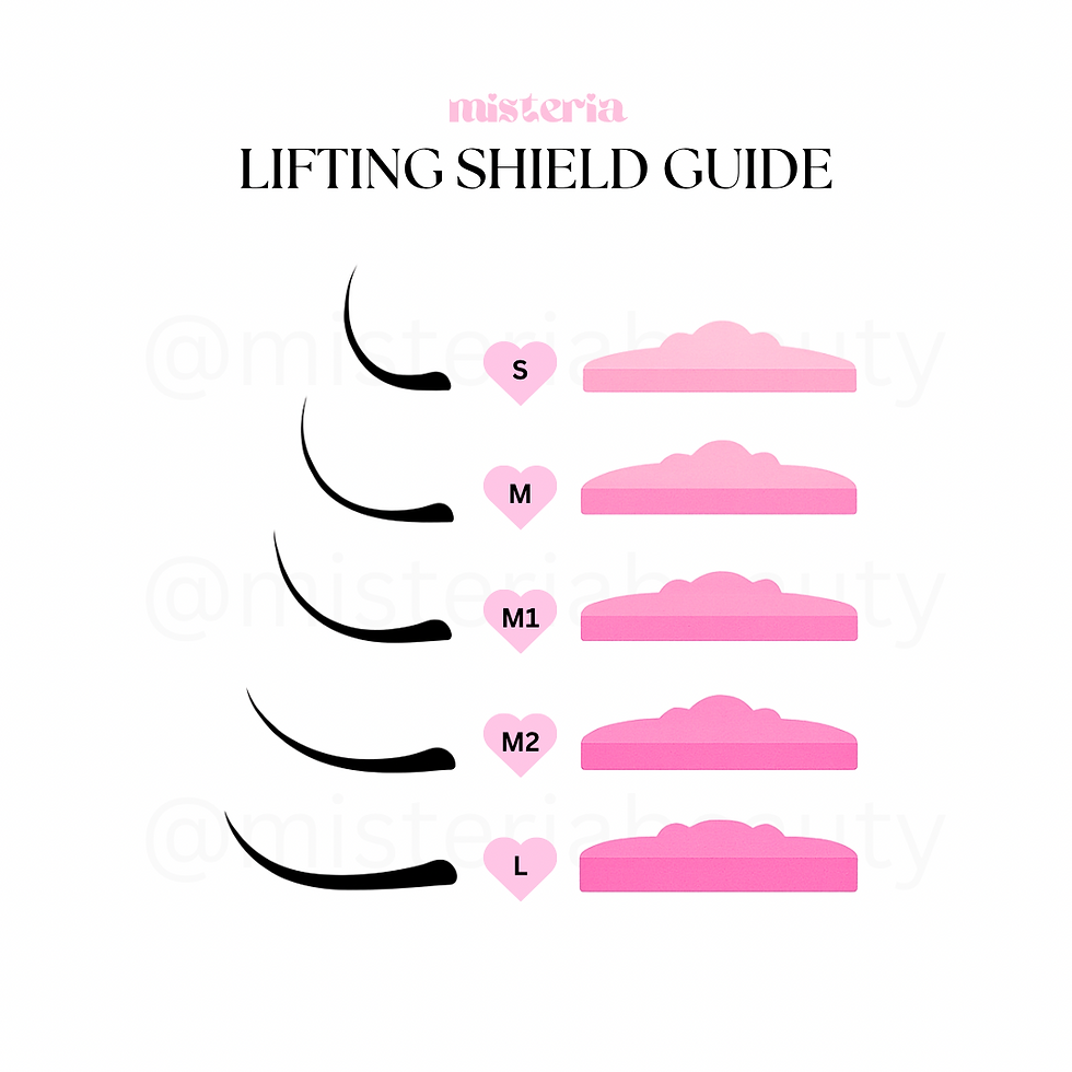 Thumbnail: SILICONE LASH LIFT SHIELDS - BOW SHAPE