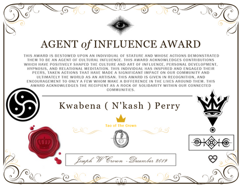 Announcing Agent of Influence Awards