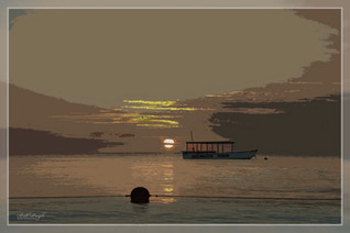 Sunset in Jamaica