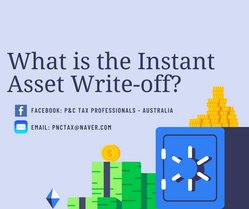 Tax Return:: What is the Instant Asset Write-off?