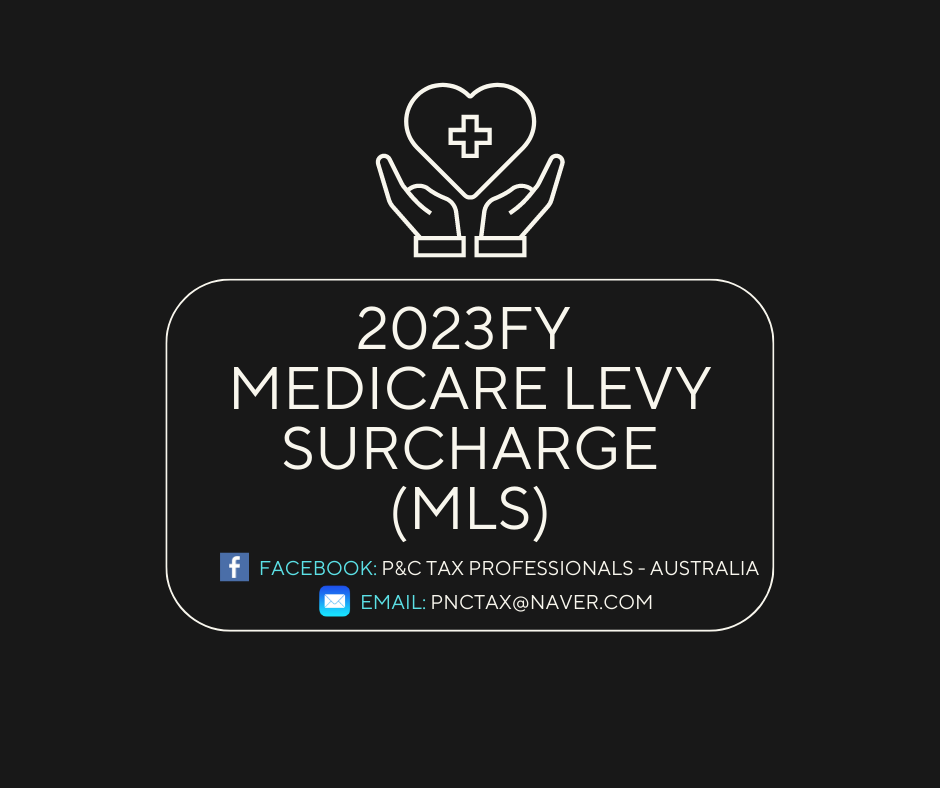 Tax Return 2023FY Medicare Levy Surcharge (MLS)