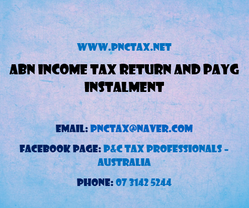 Tax Return:: Your ABN Income Tax Return and PAYG Instalment