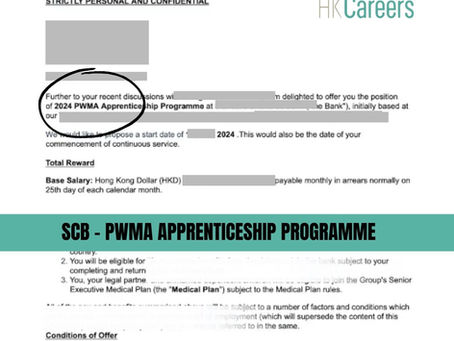 SCB - PWMA APPRENTICESHIP PROGRAMME 2024