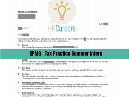 KPMG - Tax Practice Summer Intern (2021) -7