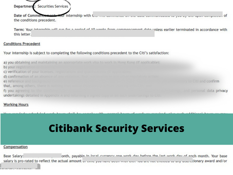 Citibank - Security Services-2023