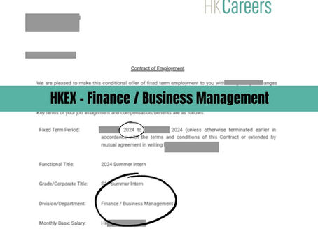 HKEX - Finance / Business Management 2024