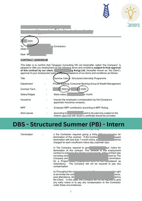 DBS - Structured Summer (PB) - Intern