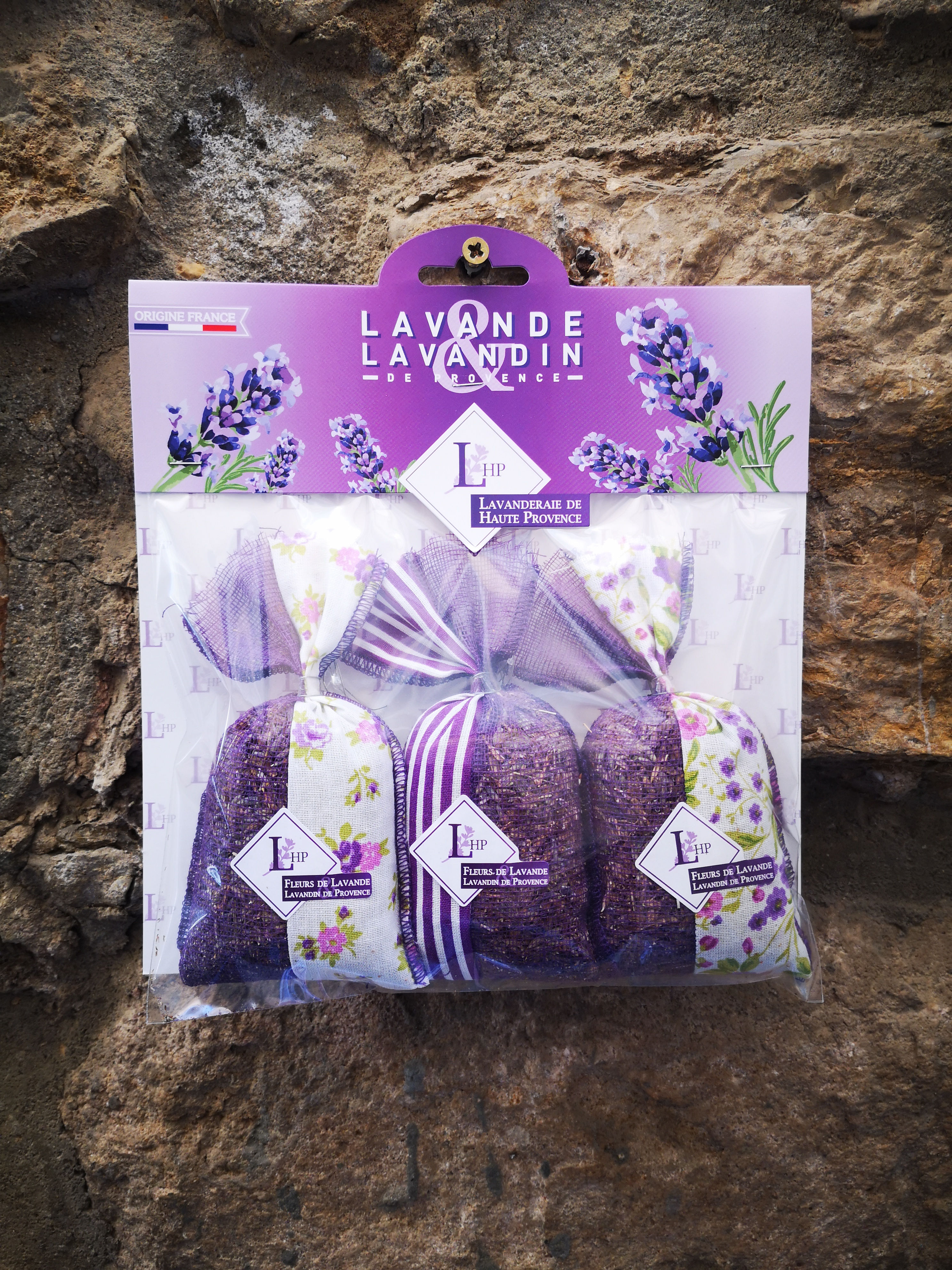 Trio sachet lavandin