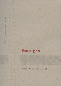 Card of the Week - The Faux Pas Reversal