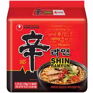 Nongshim Shin Ramyun 4pk