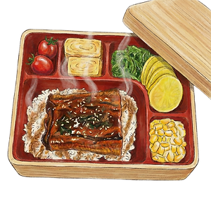 Japanese Eel Rice Bento 日式鳗鱼饭便当