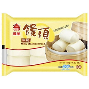 I MEI Frozen Steam Bread Milk Manto (2 bags)