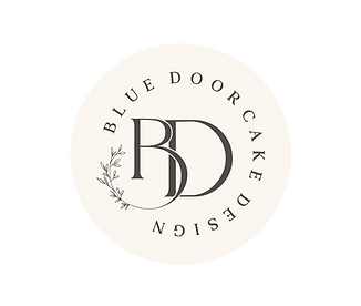 Blue door cake design Hull
