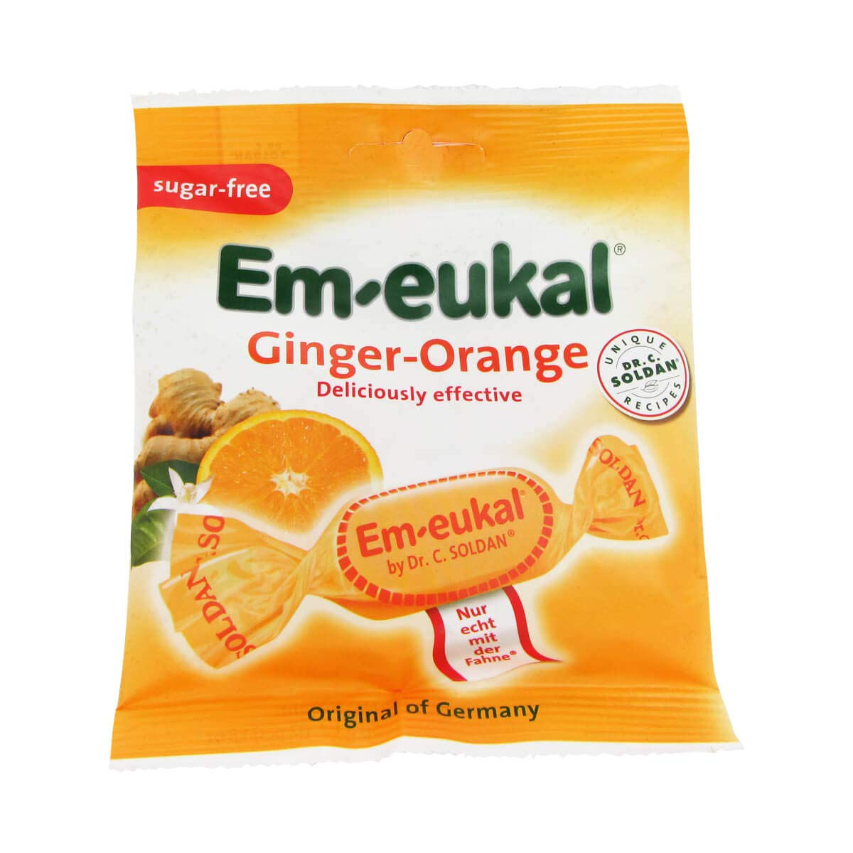 In-eukal Candy Ginger Without Sugar 50g