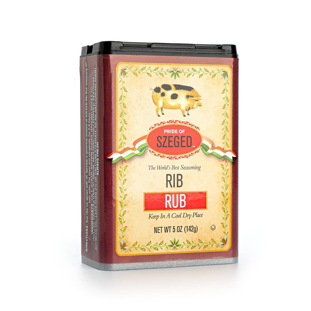 Pride of Szeged Rib Rub, BBQ, Pork and Beef ...
