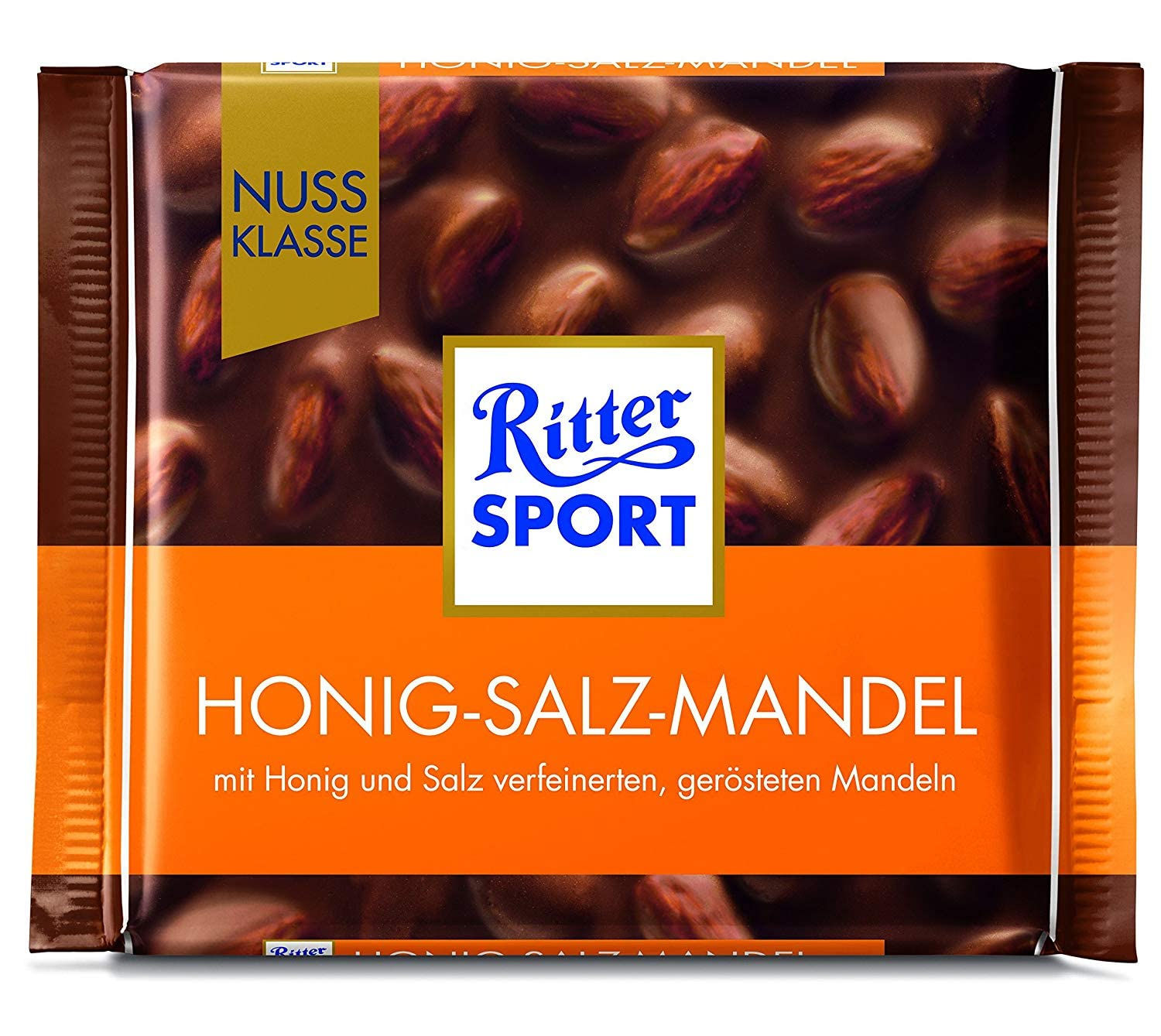 Ritter Sport 100g - (Honey Salt Almonds)