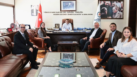 Denizli Büyükşehir Belediyesi Başkanı Sn. Bülent Nuri Çavuşoğlu’nu Ziyaret Ettik.