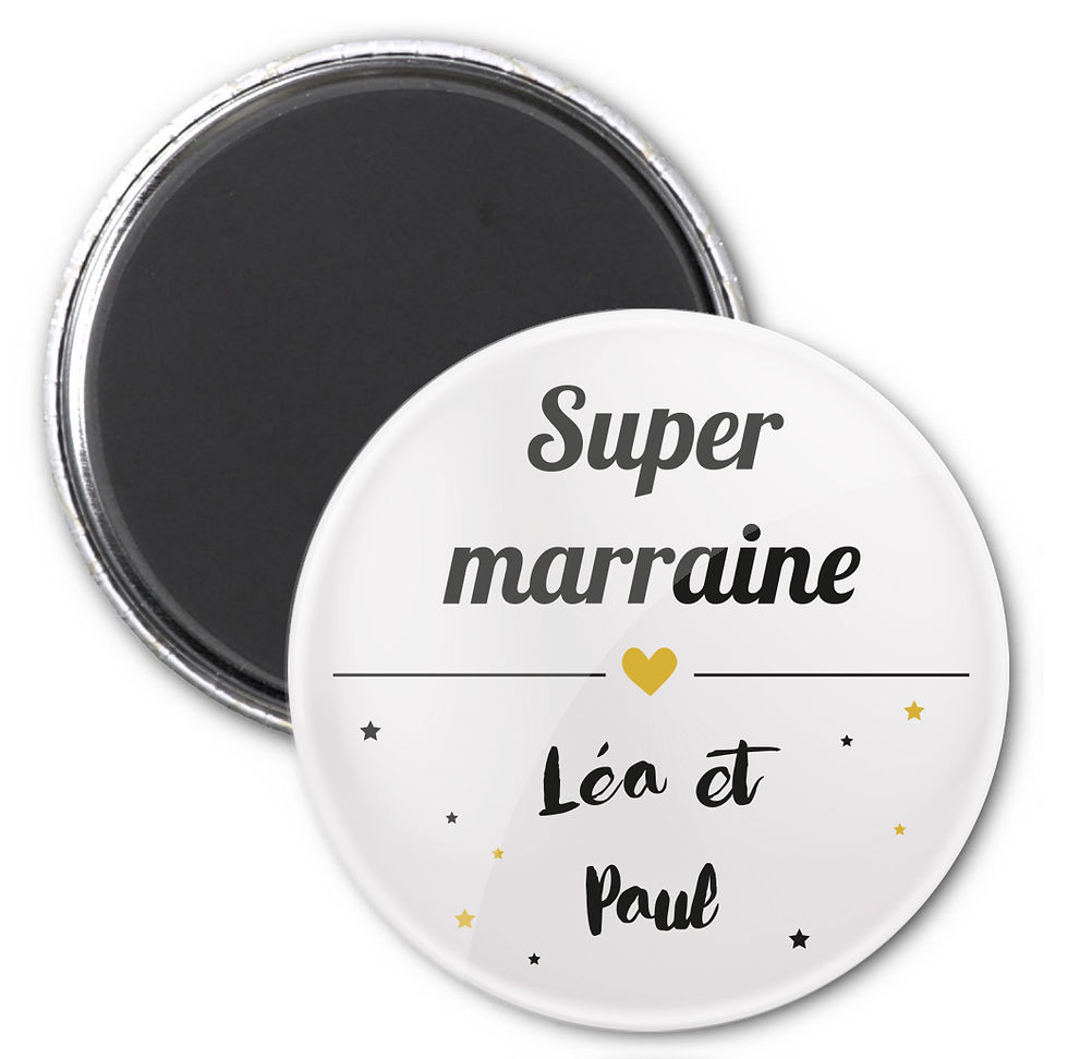 Miniature : MIROIR, MAGNET ou BADGE à personnaliser