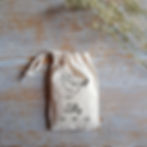 pochon bapteme personnalisé, sachet tissu dragée, sachets à dragées en tissu, ballotin dragées colombe