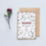 carte à planter personnalisée