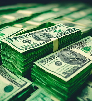 stacks of money. tinted full picture g