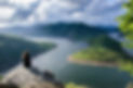 woman meditating relaxing alone Travel h