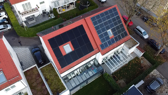 Solarstrom-Anlage in Kornwestheim mit moderner Photovoltaik-Technologie und hoher Energieunabhängigkeit.