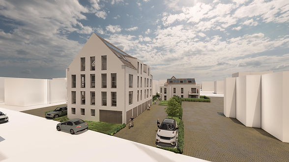 Eneffplan begleitet die Wohnüberbauung in Memmingen mit Bauphysik und professioneller Energieberatung.
