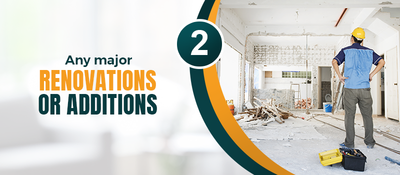 renovations, updates, upgrades, or additions