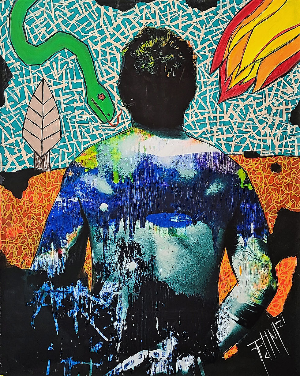 Bound Man. Held Back By Self Limitation - 2021