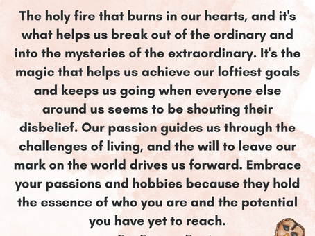 WORDS TO INSPIRE THE SOUL: 6/9/2023