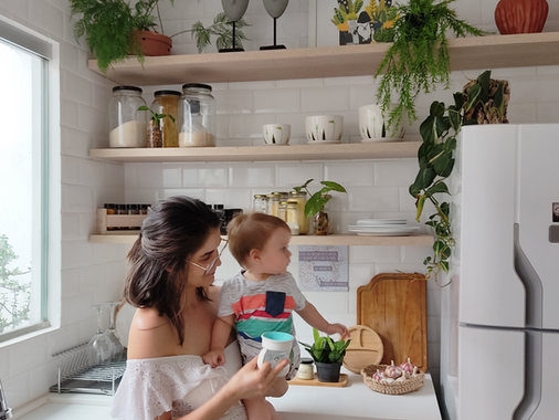 A reforma que deixou a Cozinha Verde Menta com a cara do Pinterest