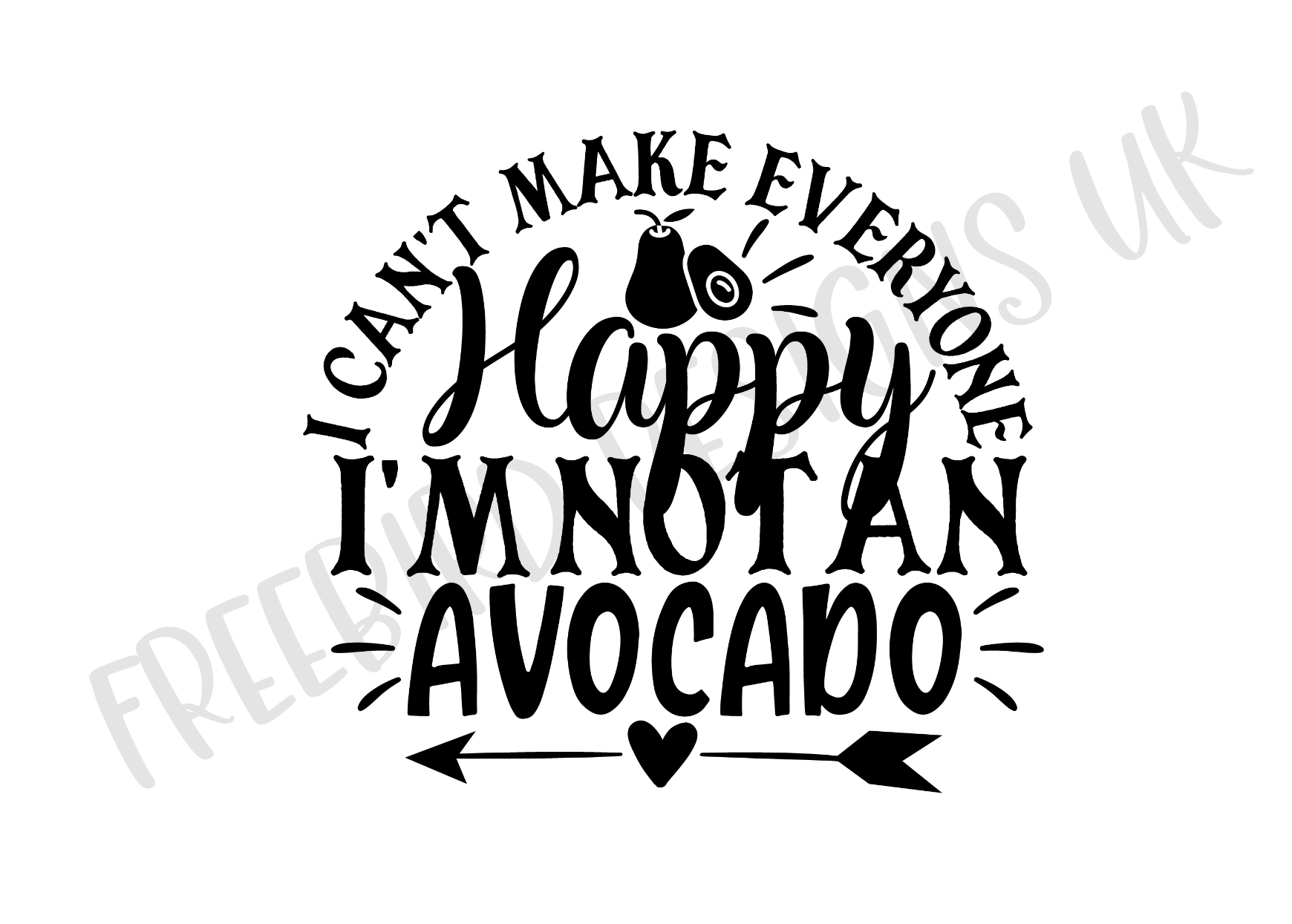 I Can't Make Everyone Happy Vinyl Decal Sticker