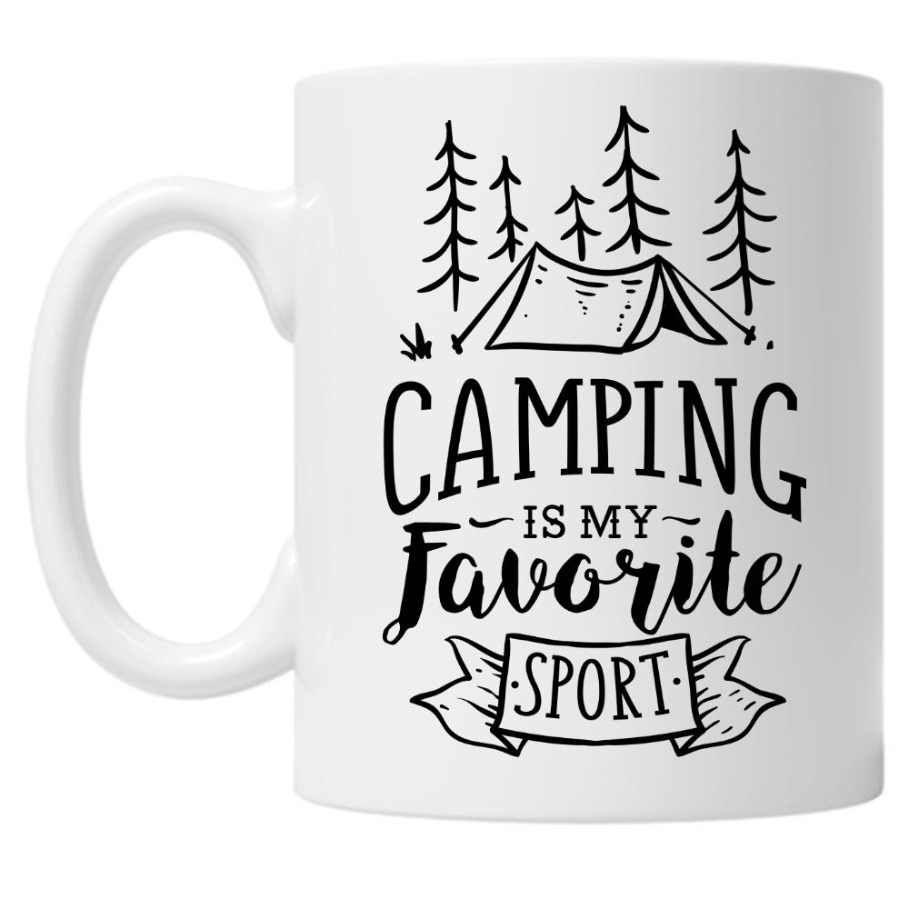 Camping Is My Favourite Sport 10oz Mug