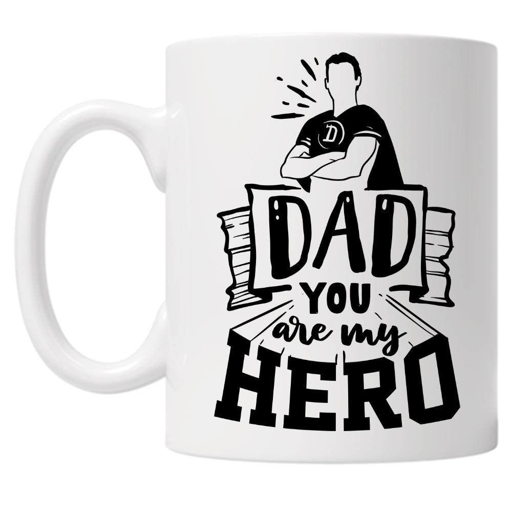 Dad/Girl/Son You Are My Hero 10oz Mug