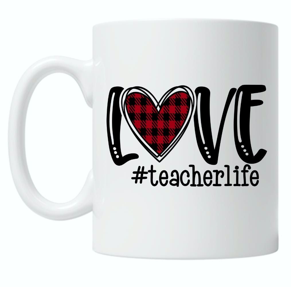Love Teacher Life 10oz Mug