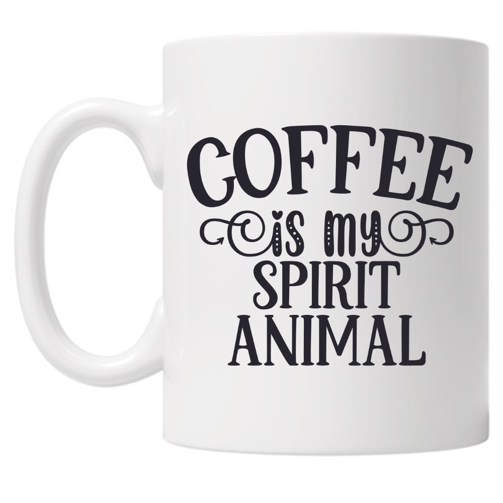 Coffee Is My Spirit Animal 10oz Mug