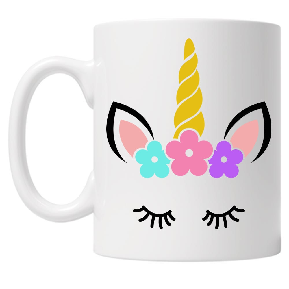 Unicorn Flowers 10oz Mug