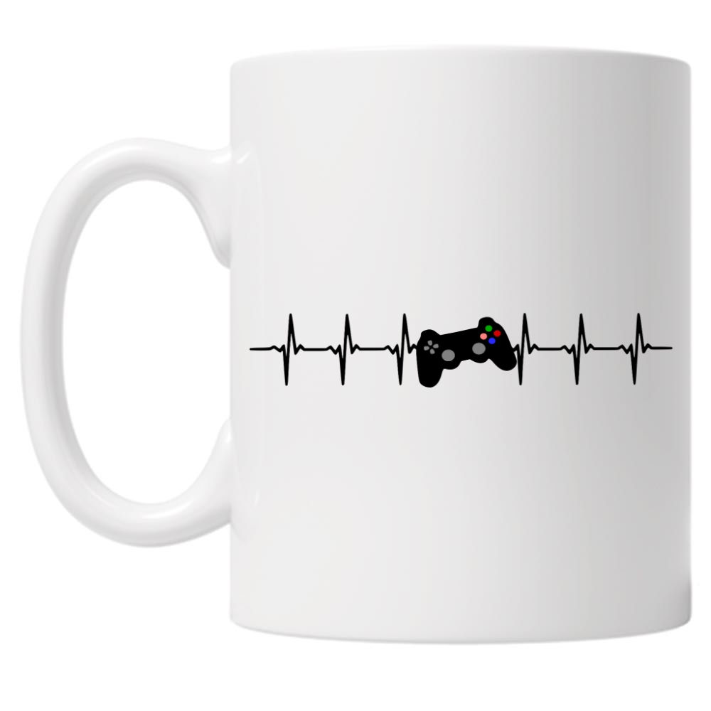 Heartbeat Gamer 10oz Mug