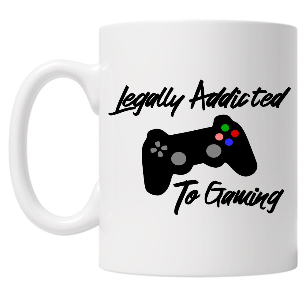 Legally Addicted To Gaming 10oz Mug