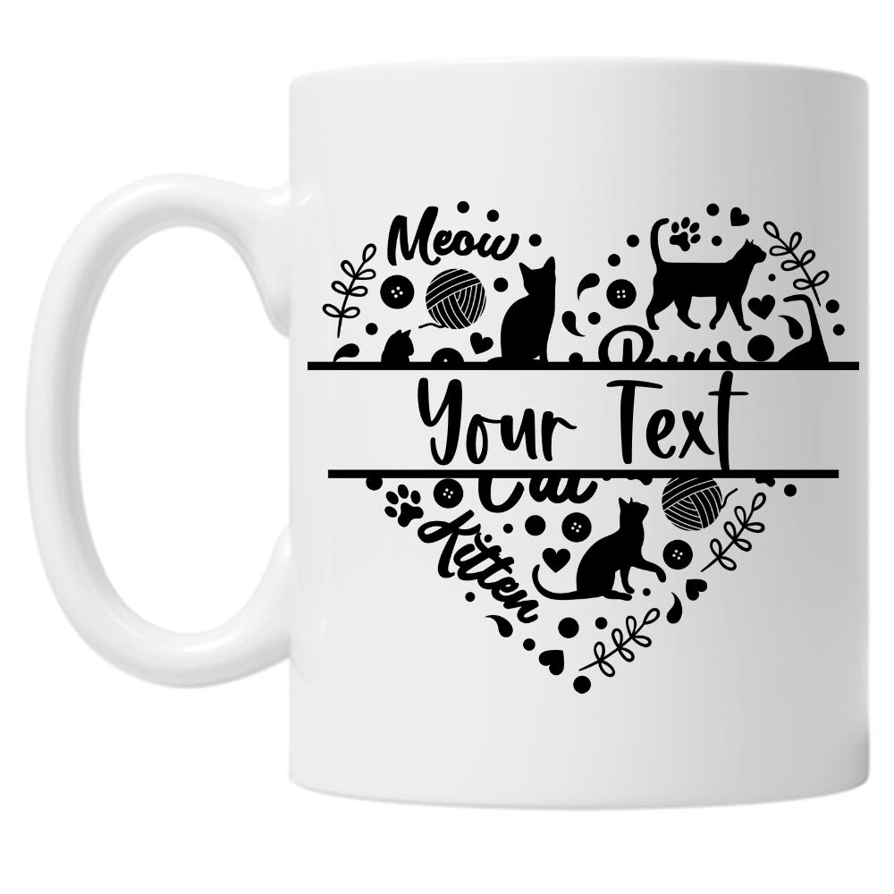 Personalised Cat Lover 10oz Mug