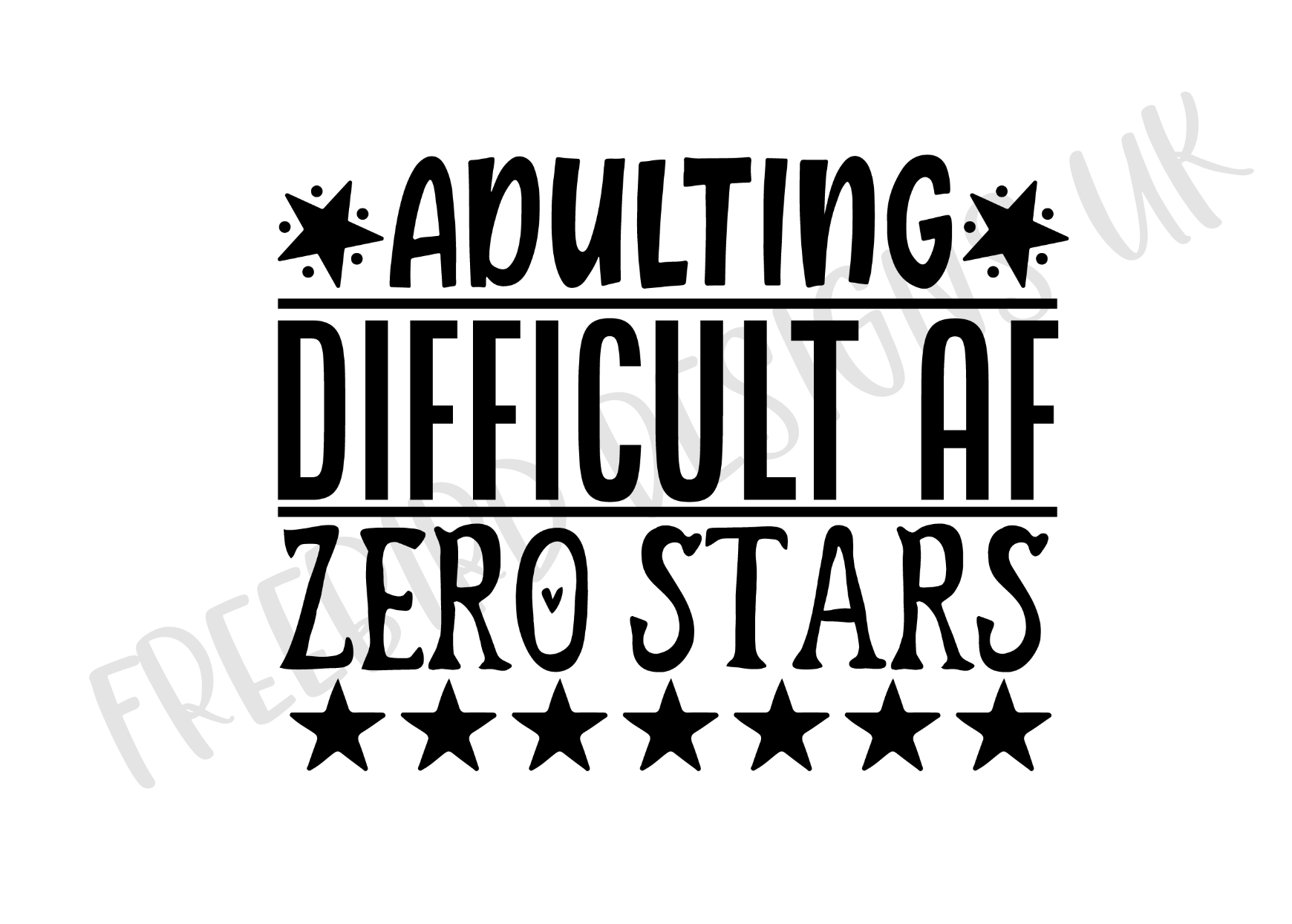 Adulting Difficult Vinyl Decal Sticker