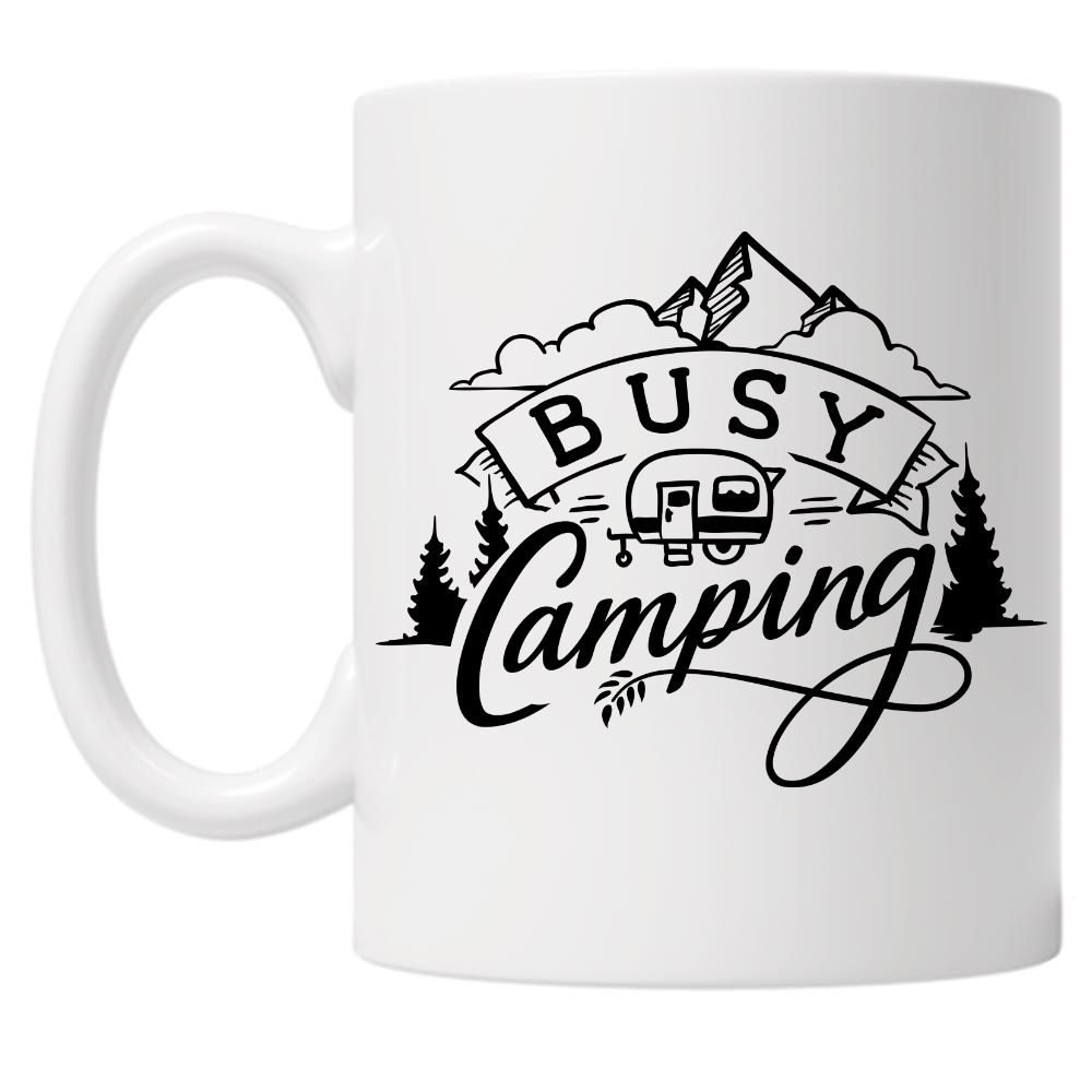 Busy Camping 10oz Mug