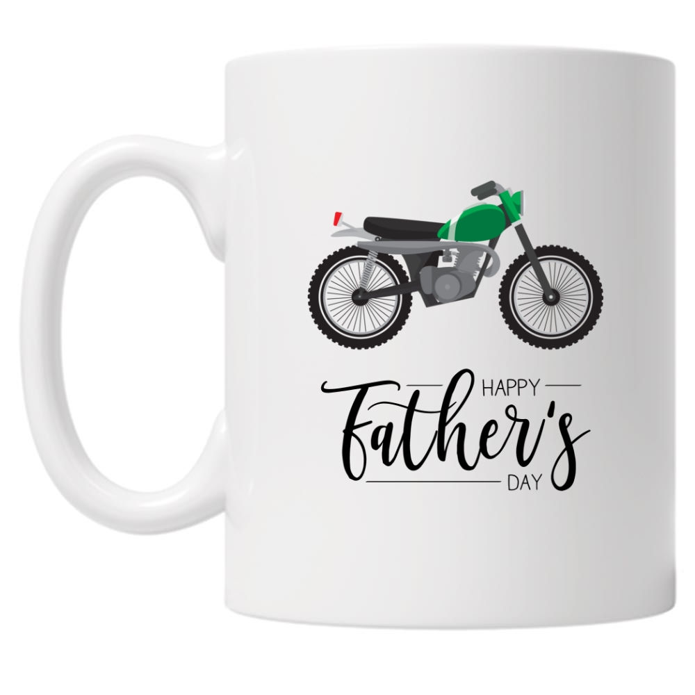 Father's Day Motorcycle 10oz Mug