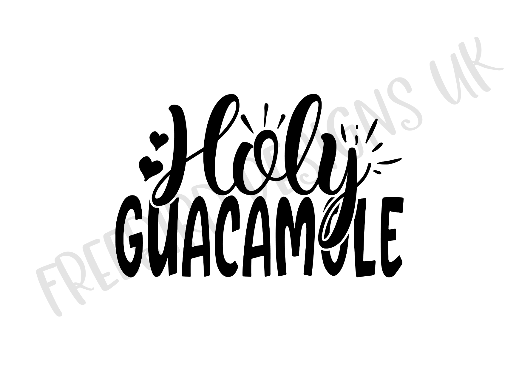 Holy Guacamole Vinyl Decal Sticker