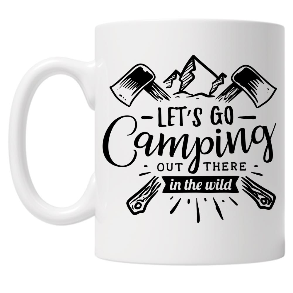 Let's Go Camping 10oz Mug