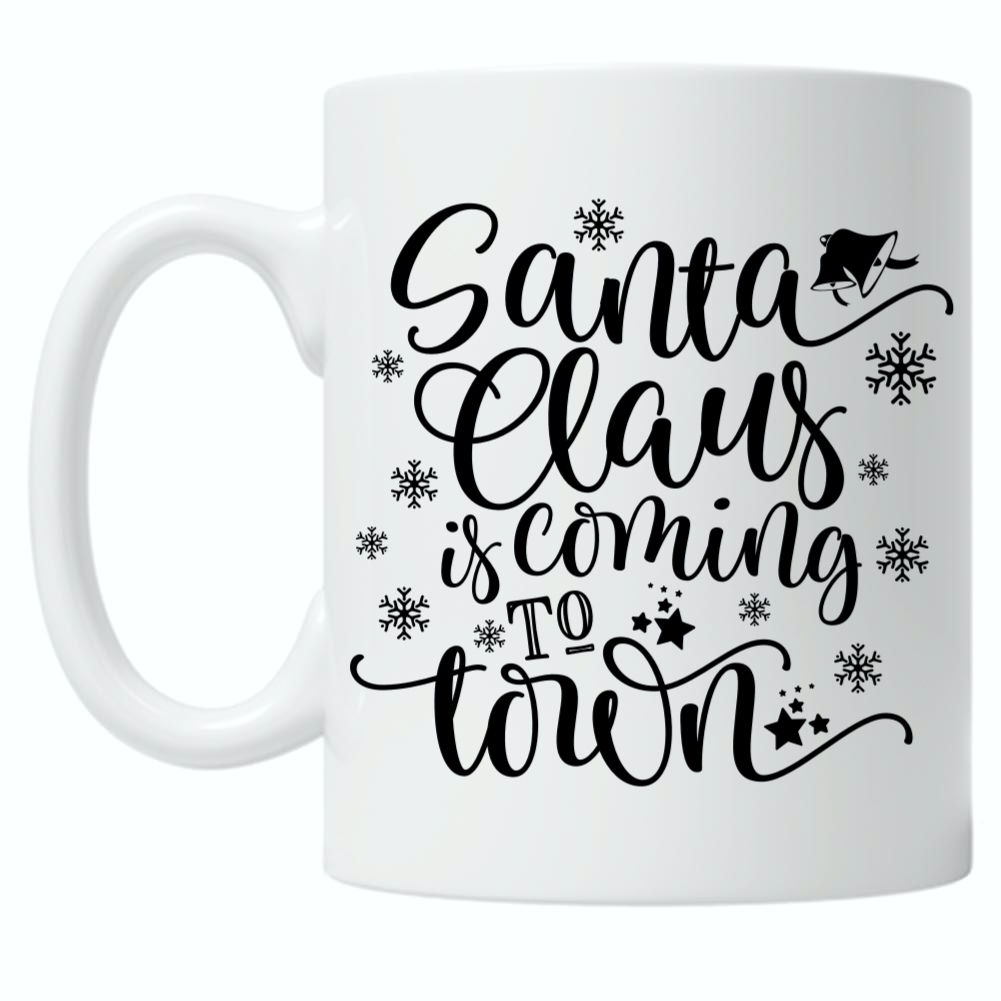 Santa Claus Is Coming To Town 10oz Mug