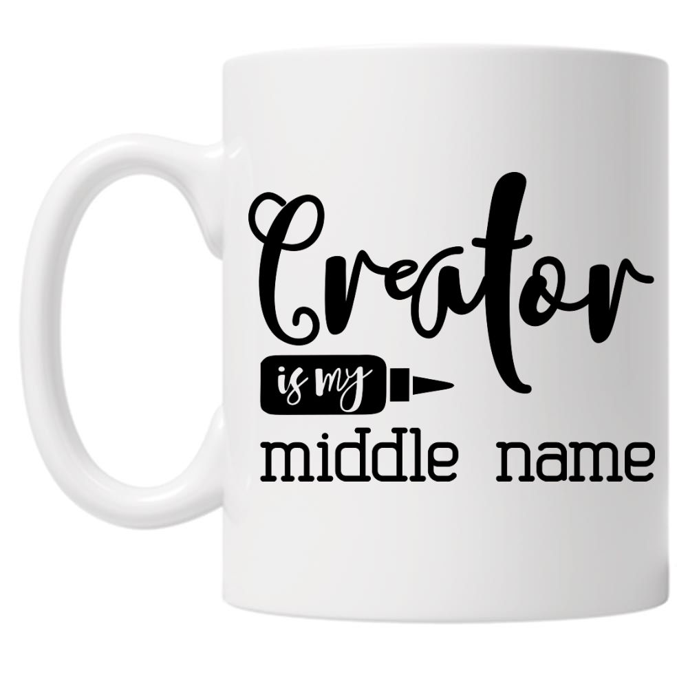 Creator Is My Middle Name 10oz Mug