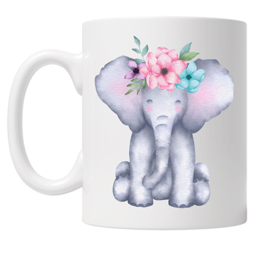 Pretty Elephant 10oz Mug
