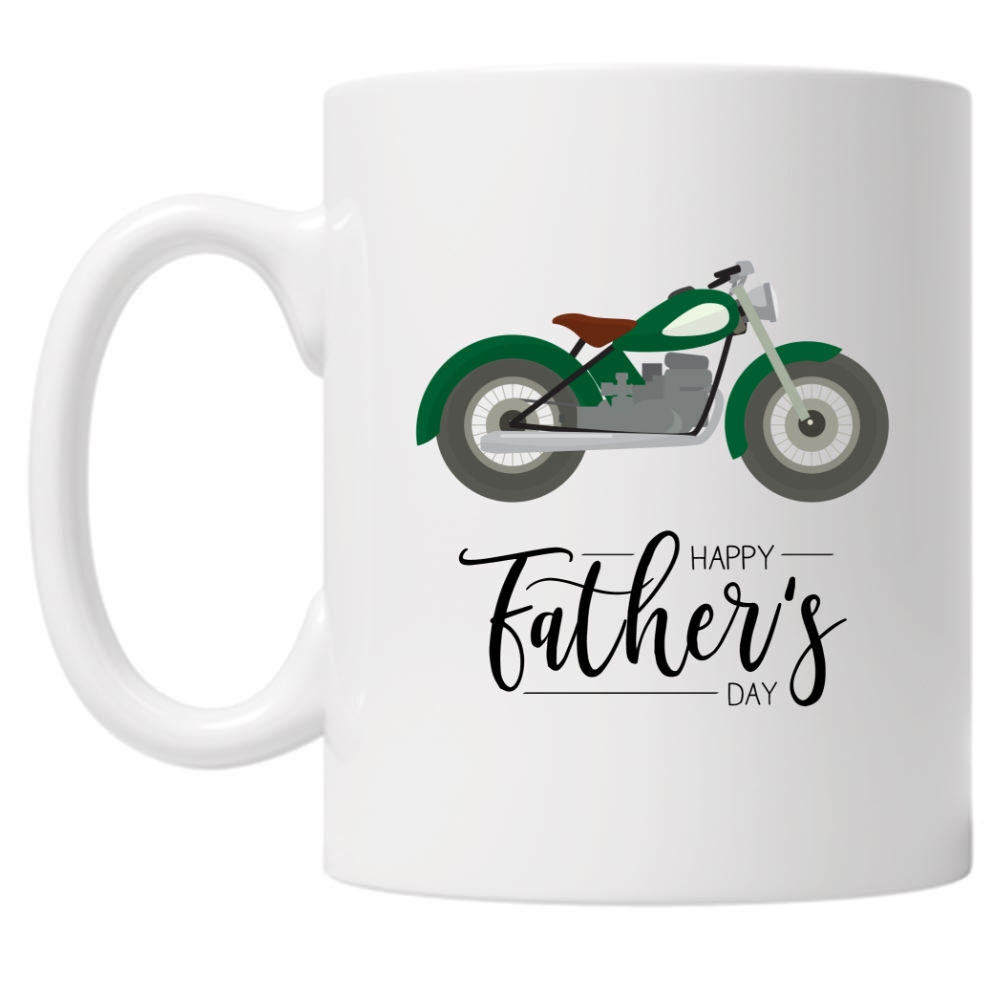 Father's Day Motorcycle 10oz Mug